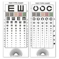 在飛比找樂天市場購物網優惠-視力表 視力測量表 視力檢查表 C型/E型 遮眼器 憨吉小舖