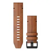 Garmin QuickFit 26 Watch Band - Chestnut Leather