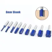 Router Bit Router Bit Double Flute For Woodwork Tool Straight End Mill
