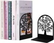 Bookends Book Ends Metal Bookend Tree of Life bookend Bookends for Shelves