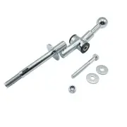 Silver Short Throw Shifter Kit 6 Speed Fit For 2004-2019 Subaru Wrx Sti (for: Subaru)