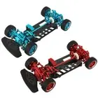 Upgraded Metal Alloy Carbon Fiber Chassis Frame Kit For TT02 TT-02 1/10 RC Car