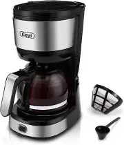 4-Cup Coffee Maker with Auto-Shut Off, Small Drip Coffeemaker Super Automa