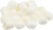 Beatifufu Silkworm Beauty 300 Pcs Beauty Cotton Balls for Face Natural Silk Ball Cleaning Care Scrub Headbands for Lash Extensions Ball Facial Lipstick Boxes Packaging Bulk Skin Care Scrub Silkworm White