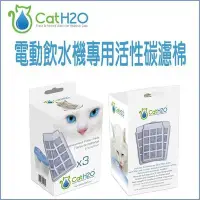 在飛比找Yahoo!奇摩拍賣優惠-【李小貓之家】英國CatH2O《犬貓有氧電動飲水機專用濾棉-