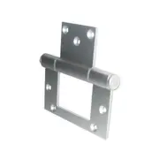 McCallum Door Hinge Heavy Duty Wide Throw Aluminium Fast-Fix 110mm A155