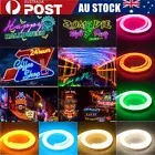 5M LED Neon Lights Rope Strip Flexible Waterproof Tube Bar Xmas DC 12V Power