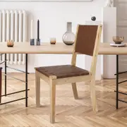 1 Set of 2 Levede Retro Accent Dining Chairs