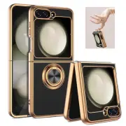 For Samsung Galaxy Z Flip3 Flip4 Flip5 Shockproof Kickstand Rugged Case Cover