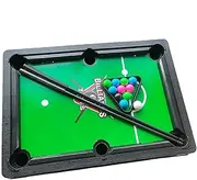 Billiards Games for Kids | Sports Tabletop Game Set | Tiny Pool Table Set Portable Travel Size Billiards for Office Desk Toys & Tabletop Entertainment