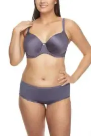 BERLEI LIFT & SHAPE Contour T-Shirt Floral Double Denim Bra Y584UB Size 12DD