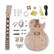 DIY Guitar Kit Guitar Body Guitar Neck Rosewood Fretboard Guitar Hardwares Parts