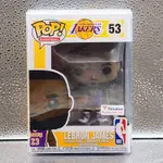 FUNKO POP NBA 湖人隊 LEBRON JAMES FANATICS限定貼 公仔 MJ KOBE LBJ