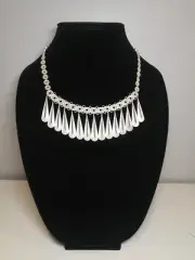 .970 Solid Silver Women's Necklace And Earrings Filigree Set New.