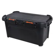 Tactix 85L Heavy Duty Storage Container WIth Handles