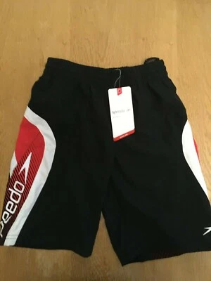 BNWT Boys speedo Aiden swim swimming shorts trunks jammers swimming 24" 5 6 NEW