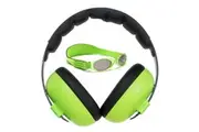 2pc Banz Careware Baby Kids Sunglasses Earmuff Ear Protection Combo Peridot Lime