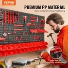 30 Bin Wall Mounted Storage Organizer for Nuts Bolts Screws Garage Tool Rack