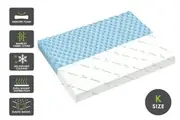 STARRY EUCALYPT 8cm Memory Foam Mattress Topper Airflow King