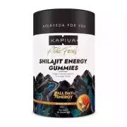 Kapiva Shilajit Energy Gummies | 225mg | Ginger Honey Flavour 30 Gummies