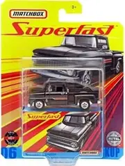 [Matchbox] Superfast Chevy C10 Pickup (Black) 1:64 Scale