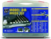 Model Air, 29 Basic Colours Set + Airbrush Plastic Case