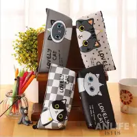 在飛比找Yahoo!奇摩拍賣優惠-ANLIFE〉韓國文具 可愛貓咪筆袋 果凍拉鍊鉛筆袋文具盒 
