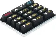 Silicone Numeric Keypad Keyboard for Baofeng Two Way Radio UV9R Plus Series, Radio Repairing Spare Part