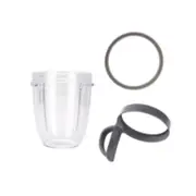 Nutribullet Short Cup + Handheld Lip Ring - 600 900- Blender Spare Parts