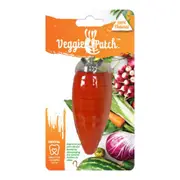 Veggie Patch Carrot To Gnaw Small Animal Wood Chew With Cage Attacher