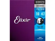 Elixir : #11150: Acoustic Poly 12st Light 10-47