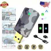 Wireless Android Auto & Carplay Adapter with Low Latency - Install in 30 Seconds