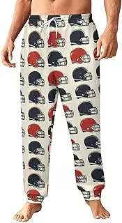 [Generic] Men's Sweatpants, Precise Rugby Helmet Pattern-57, Polyester Joggers, Sweatpants Jogging Pants for Workout Running