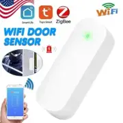 Tuya Zigbee Security Protection Alarm Sensor Smart WiFi Door Vibration Detectors