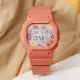 【CASIO 卡西歐】BABY-G 花朵方形女錶電子錶(BGD-565RP-4)