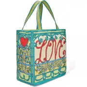 NWT BRIGHTON TOM CLANCY HOLIDAY WINTER'S LOVE CHRISTMAS CANVAS TOTE 2021