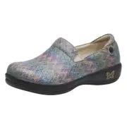 Alegria Womens Keli Professional Leather Shoes - Woven Wonder, 35M US 5/5.5 NEW