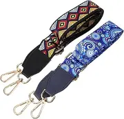 [LIFKOME] 2Pcs Adjustable Wide Strap Replacement for Crossbody Bags Versatile Canvas Purse Belt Lightweight and Durable Shoulder Chain for Stylish Outfits DIY Accessory