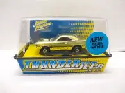 Johnny Lightning Gold Thunderjet 1970 Plymouth Hemi Cuda