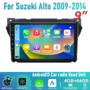 9'' Wireless Carplay Android Auto Head unit Car Radio For Suzuki Alto 2009-2014 (for: Suzuki)