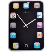 NeXtime Wall Pad Clock 40cm Glass Face