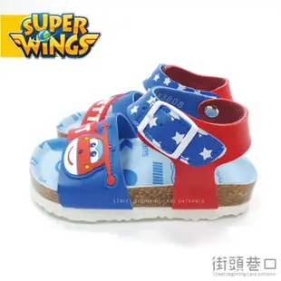 SUPER WINGS 超級飛俠 勃肯鞋 童鞋 涼鞋 休閒鞋 【街頭巷口 Street】KRS83808R 紅色