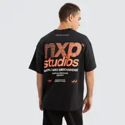 [Nena and Pasadena] Firefly Raptor Tee Bleached Black