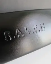 UNUSED Ralph Lauren Black Eyeglass Hard Clamshell Glass Case