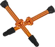 ULTECHNOVO Pair of Bike Valves Stem Tubeless Valve Caps Lightweight Corrosion Resistant Long-lasting Bike Parts