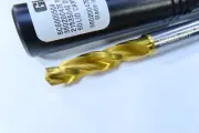NEW GUHRING 8.242 MM SOLID CARBIDE DRILL STEP DRILLING TOOL LATHE MACHINIST BIT