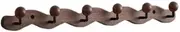 Coat Rack Wall Mount Wood Entry Door Hanging Hooks Creative Wall Hanging Clothes Hooks No Hole Coat Hooks Wall Coat Hooks(Medium)