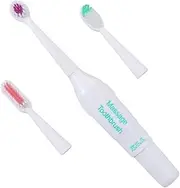 TEHAUX Pet Electric Brush Gentle Soft Bristles Travel Toothbrush for Cats Random Color
