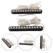 New Motorcycle Turn Light Mini 12 LED License Plate Light Bar Light Strip