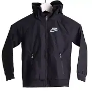 Nike Boys Sportswear - Wind Runner Jacket 'Black Wolf Gray' Size 4 & 6